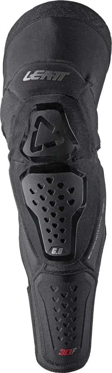 Leatt 6.0 Evo EXT Kniebeschermers - Zwart - Maat S