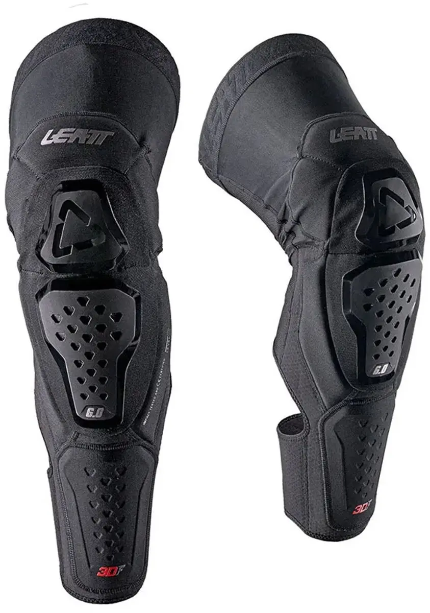 Leatt 6.0 Evo EXT Kniebeschermers - Zwart - Maat S - afbeelding 5 van 6