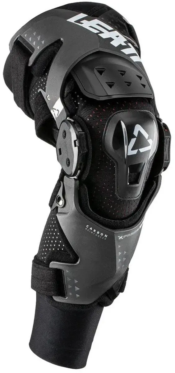 Leatt X-Frame Hybride MX Kniebraces - Zwart S - afbeelding 3 van 5
