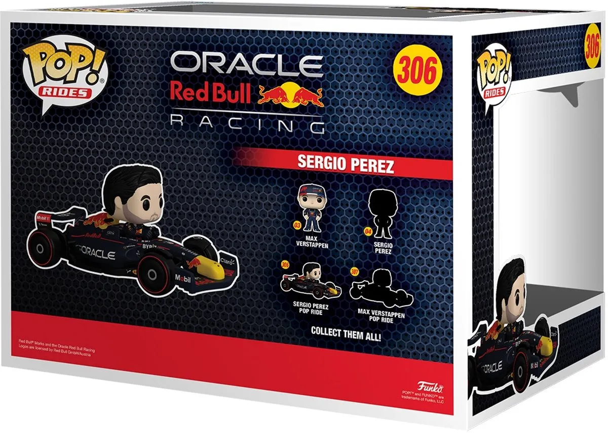 Funko Pop! Sergio Perez Formule 1 #306 - Verzamelfiguur