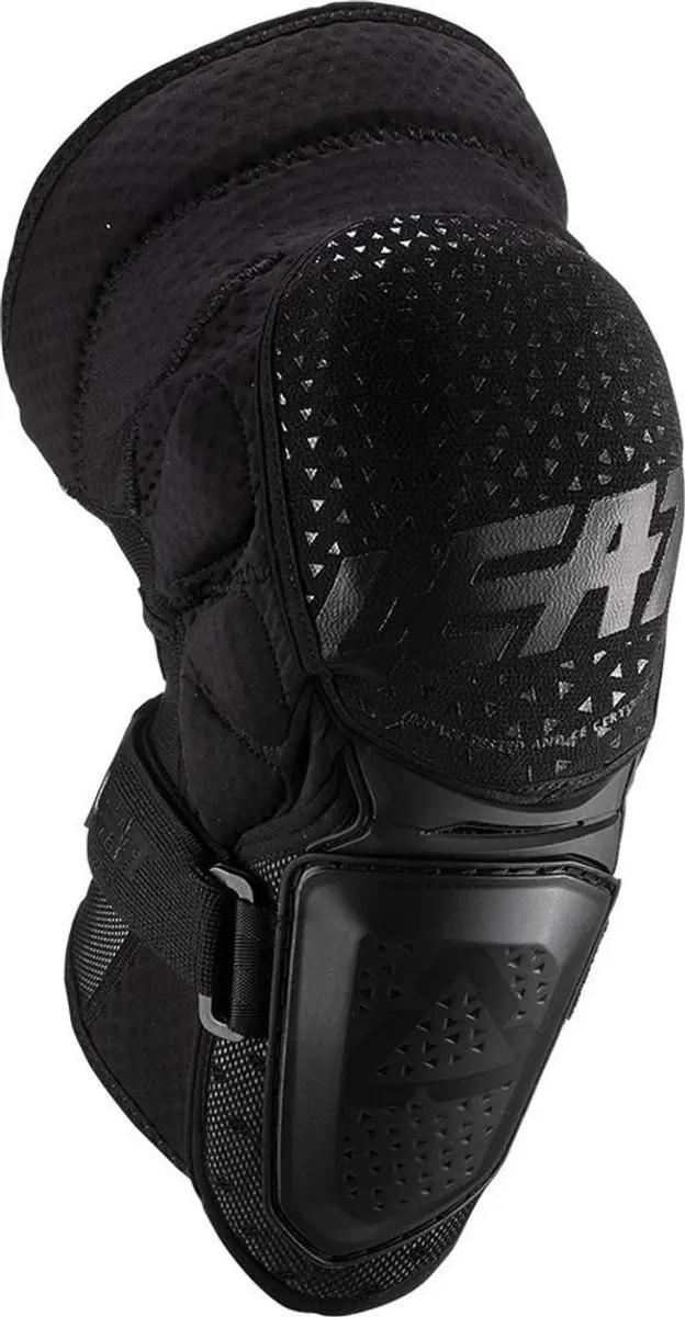 Leatt 3DF Hybrid Motocross Kniebeschermers XXL - Zwart - afbeelding 5 van 6