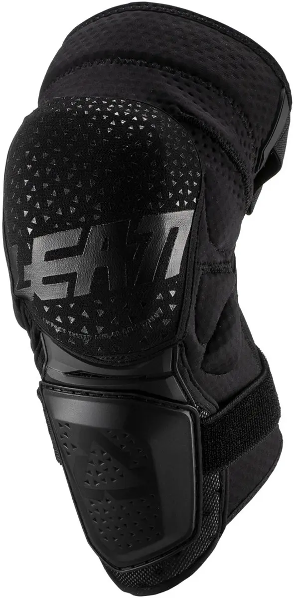 Leatt 3DF Hybrid Zwarte Motocross Kniebeschermers -