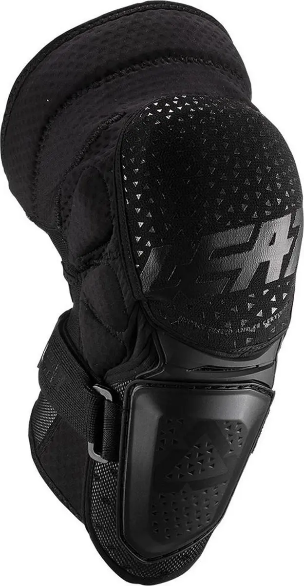 Leatt 3DF Hybrid Motocross Kniebeschermers XXL - Zwart - afbeelding 2 van 6