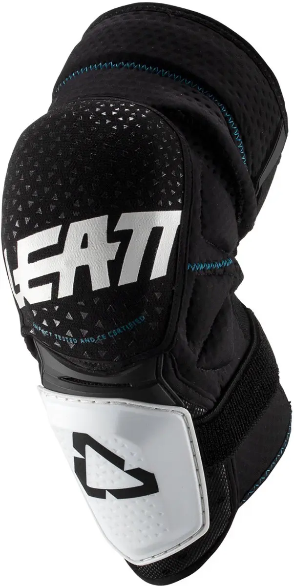 Leatt 3DF Hybrid Witte Motocross Kniebeschermers -