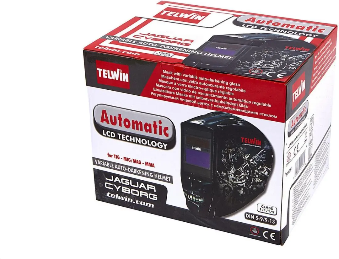 Telwin Jaguar Cyborg Automatisch Lashelm