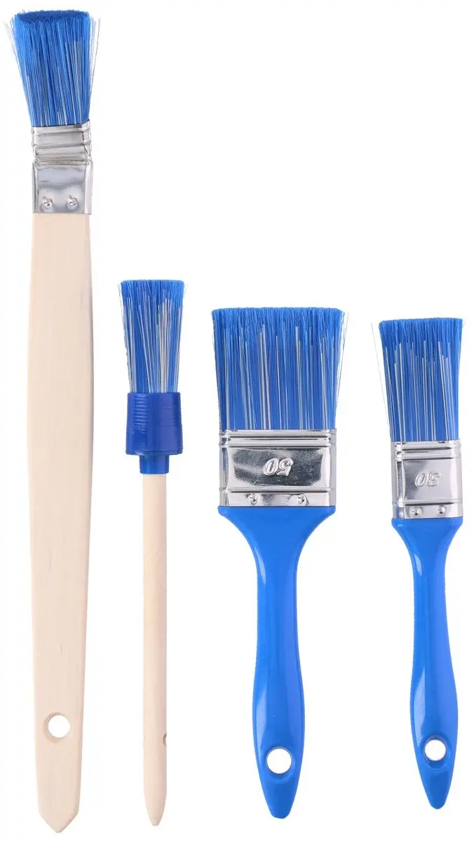 Kinzo Universele Kwasten Set 4-delig - 25/30/50mm - Blauw - afbeelding 4 van 4
