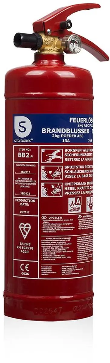 Smartwares FEX‑15120 Poederblusser