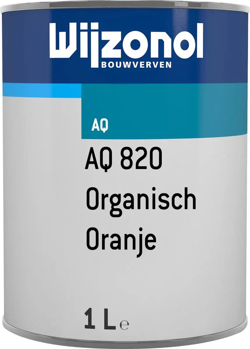 Wijzonol AQ-pasta 820 organisch oranje 1 liter