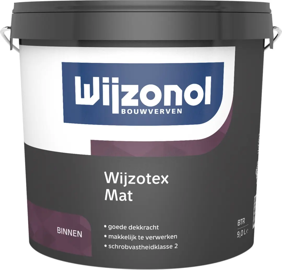 Wijzonol Wijzotex Mat RAL 9010 Verf