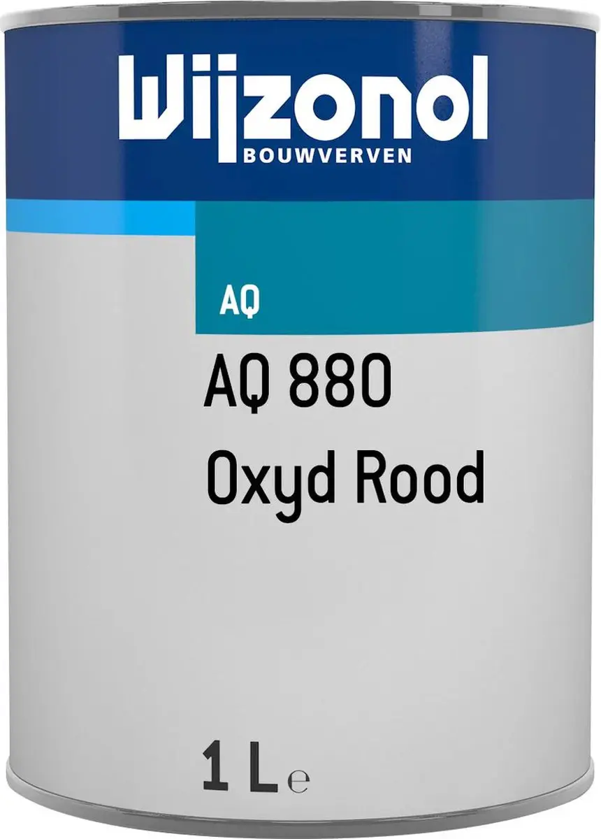 Wijzonol AQ-pasta 880 oxyd rood 1 liter