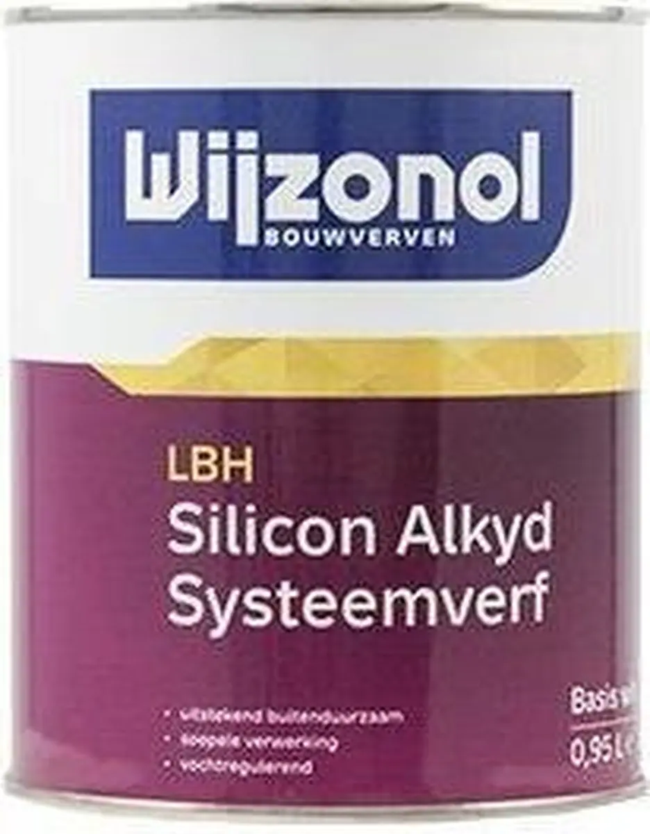 Wijzonol LBH Silicon Alkyd Systeemverf 0.40L