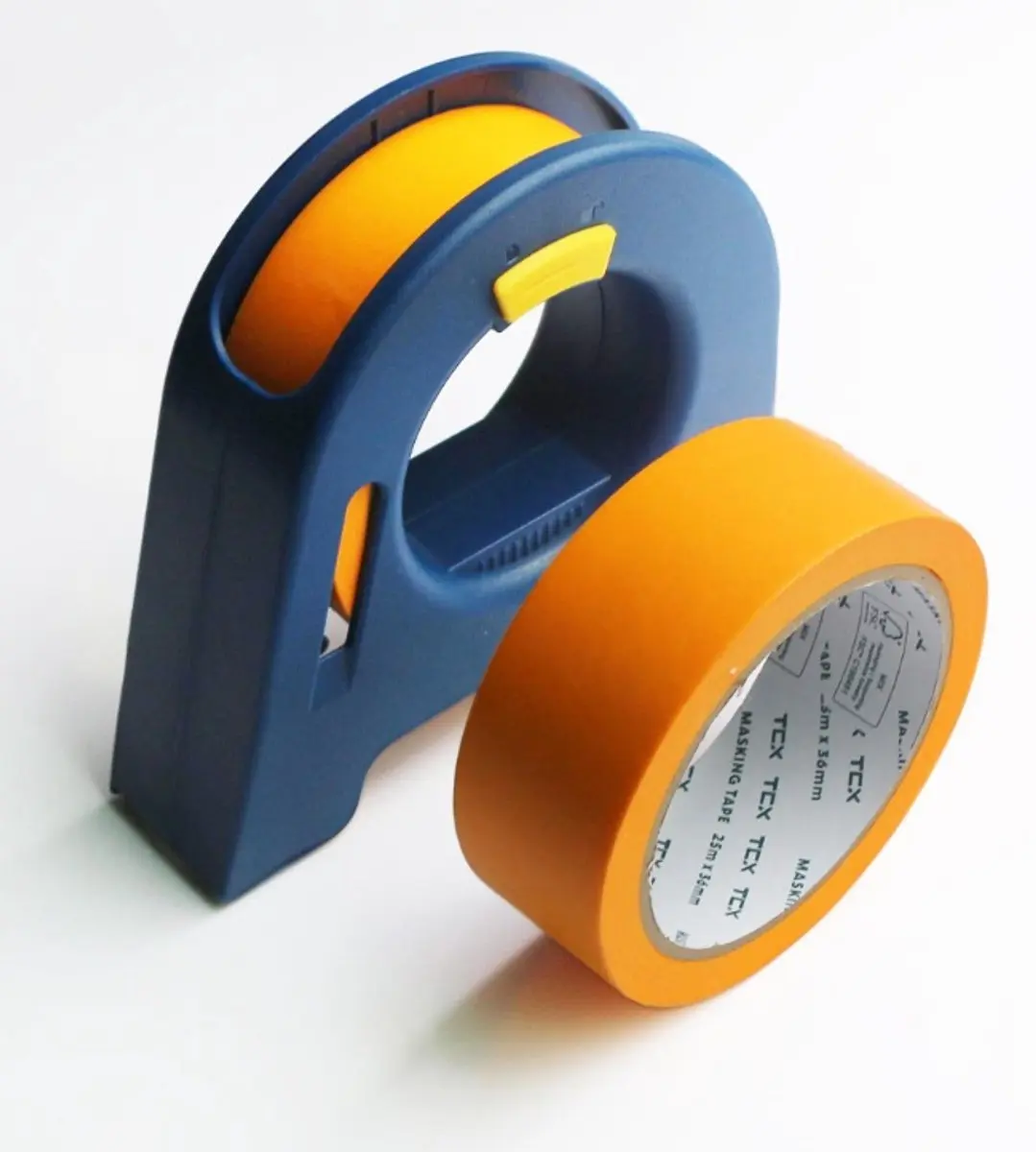 TCX Afplaktape dispenser + 1 Extra Rol