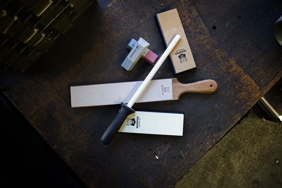 Skerper Basic SH004 Slijppakket - 4 Gritten + Keramische Staaf
