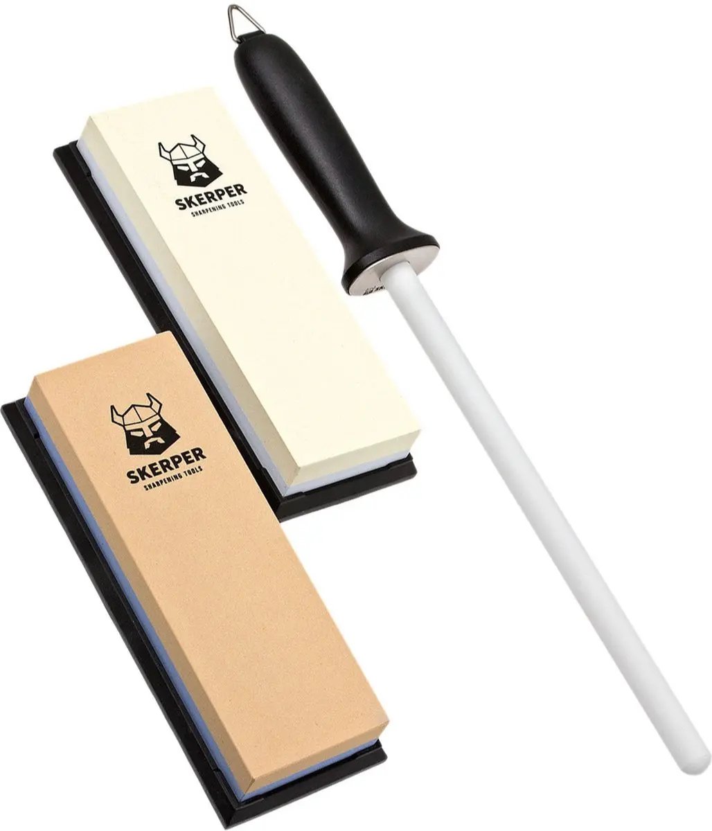 Skerper Basic SH004 Slijppakket - 4 Gritten + Keramische Staaf - afbeelding 6 van 6