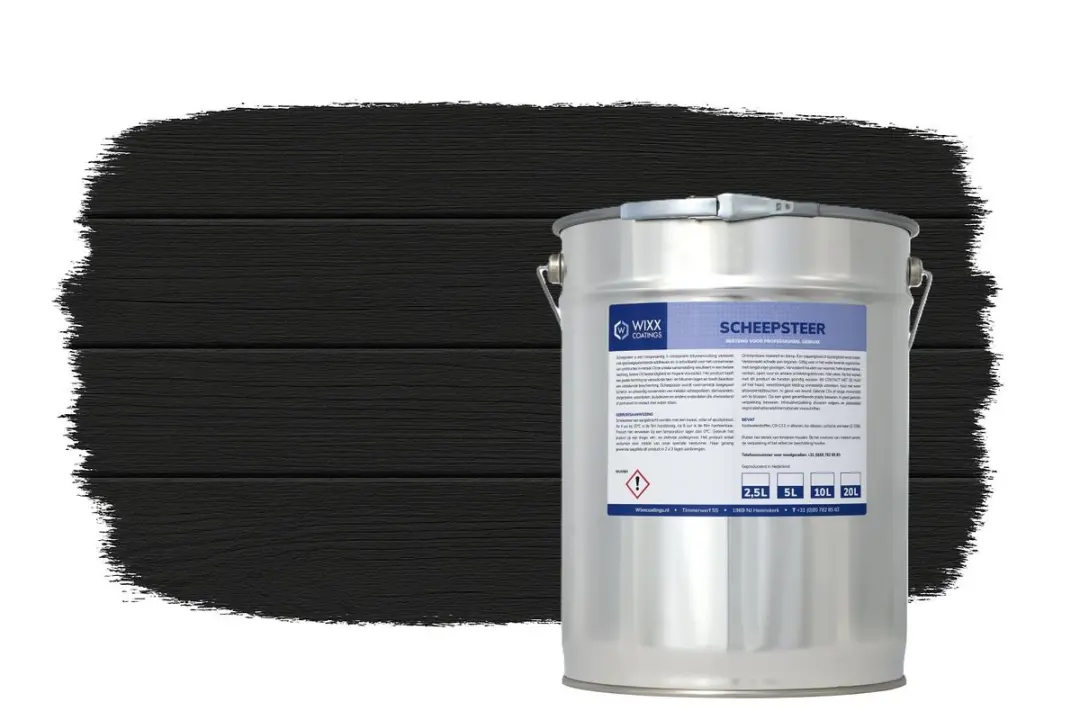 Wixx Scheepsteer Zwart 2.5L