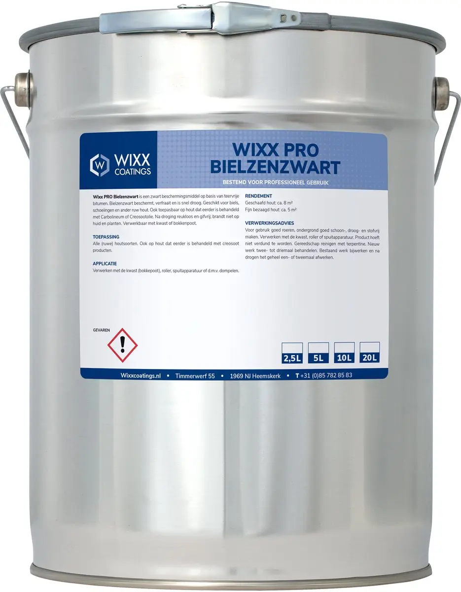 Wixx PRO Bielzenzwart 10L