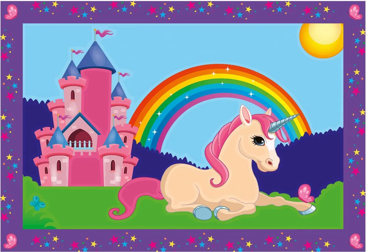 Ravensburger CreArt Magical Unicorns Schilderen op nummer - 15 Kleuren