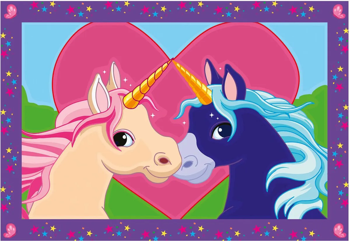 Ravensburger CreArt Magical Unicorns Schilderen op nummer - 15 Kleuren
