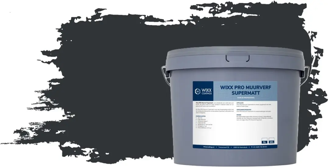 Wixx PRO Muurverf Supermatt 5L