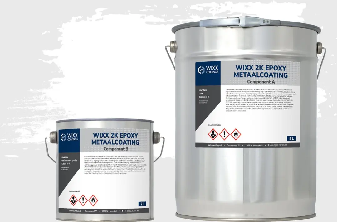 Wixx 2K Epoxy Metaalcoating 10L - Wit