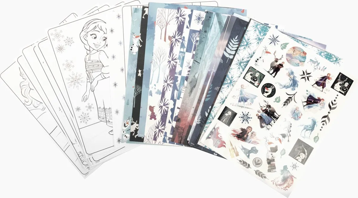 Crayola Frozen 2 Inspiratie Kleurkoffer - 116 Stuks