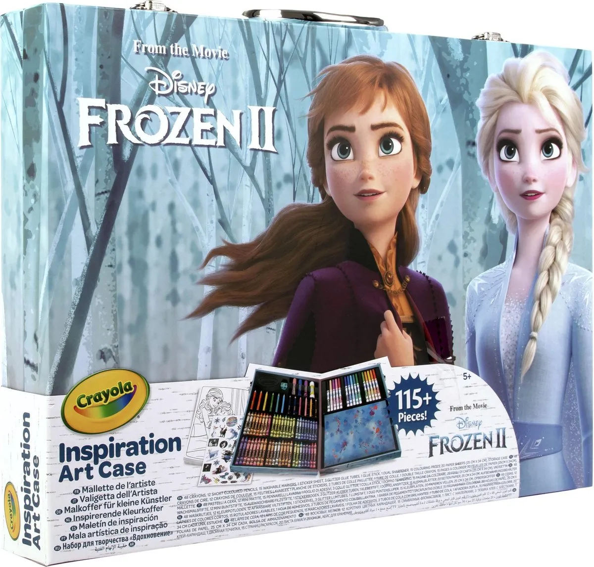 Crayola Frozen 2 Inspiratie Kleurkoffer