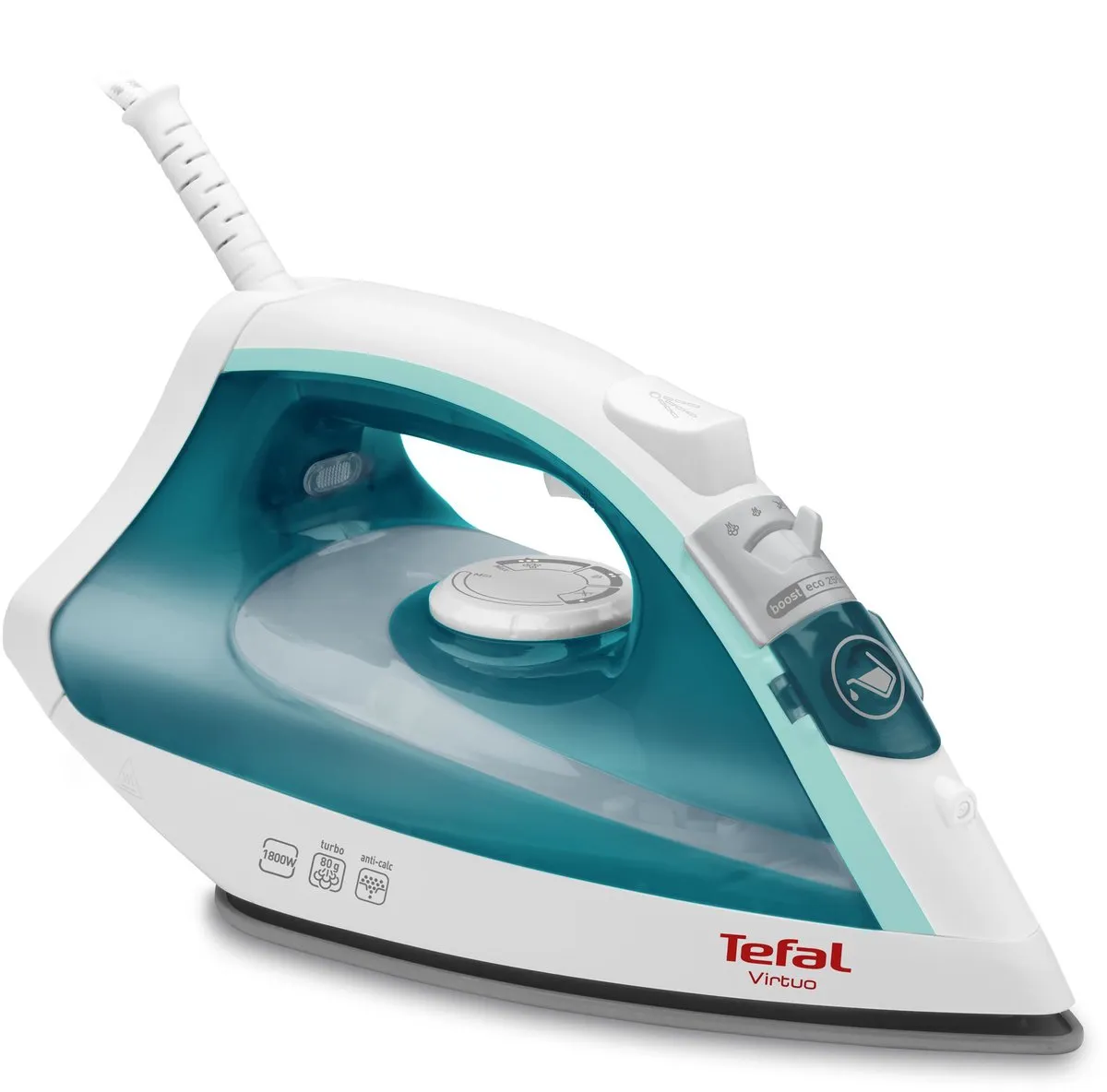 Tefal Virtuo FV1710 Stoomstrijkijzer - 24 g/min - 1800W - Blauw
