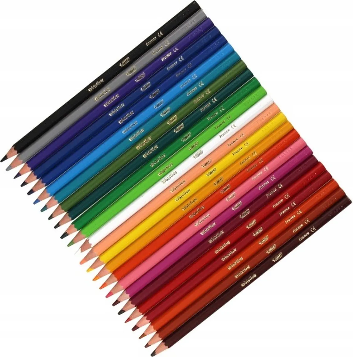 Bic Houtvrije Kleurpotloden 24 Stuks