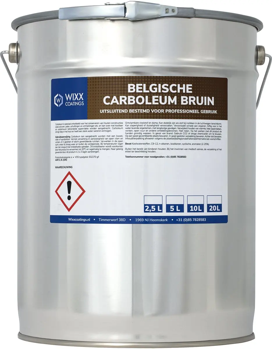 Wixx Bruinoleum UV+ Bruin - 2.5L