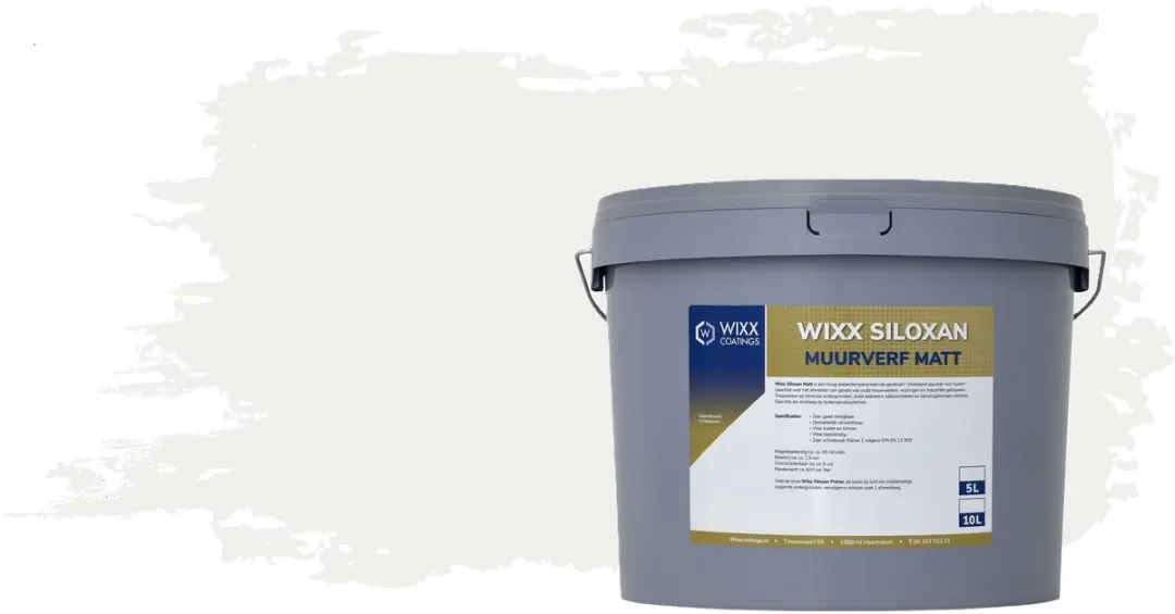 Wixx Siloxan Buitenlatex Matt 10L