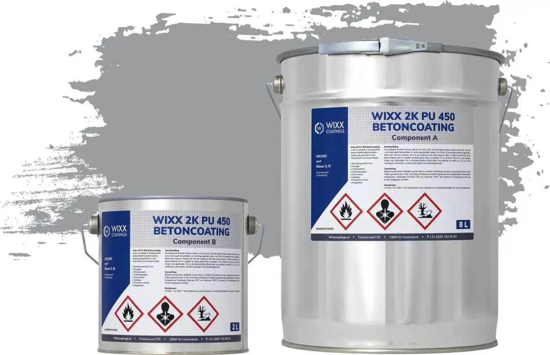 Wixx 2K PU 450 Betoncoating 10L