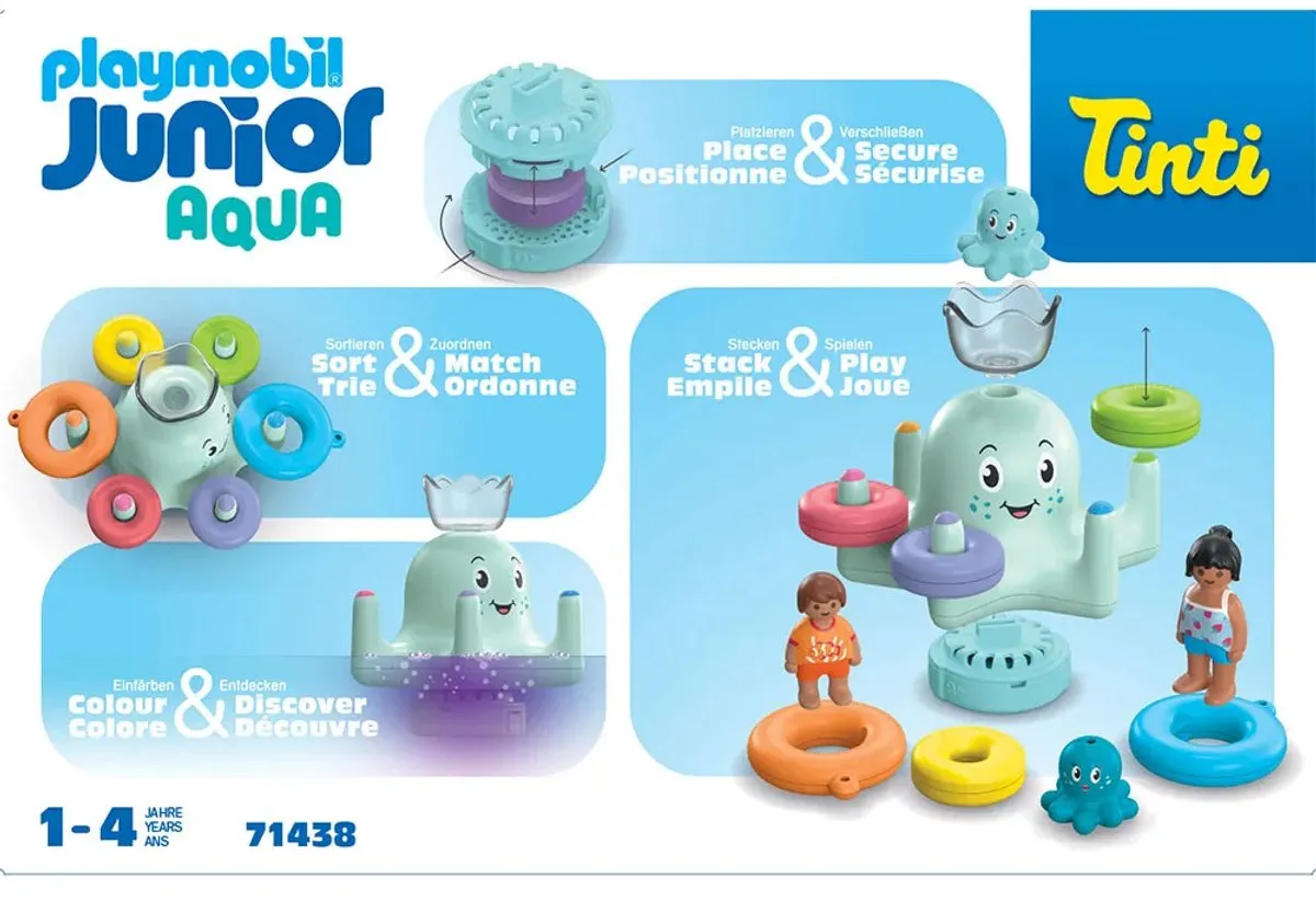 Playmobil Junior & Tinti Kleurrijke Kraken 71438 - Multikleur