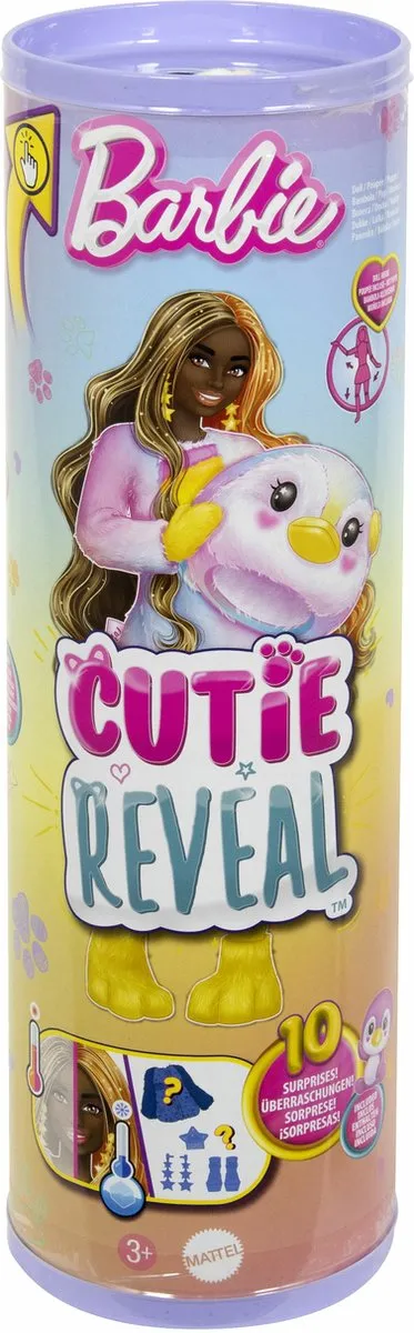 Barbie Cutie Reveal Color Dream Pinguïn HRK40