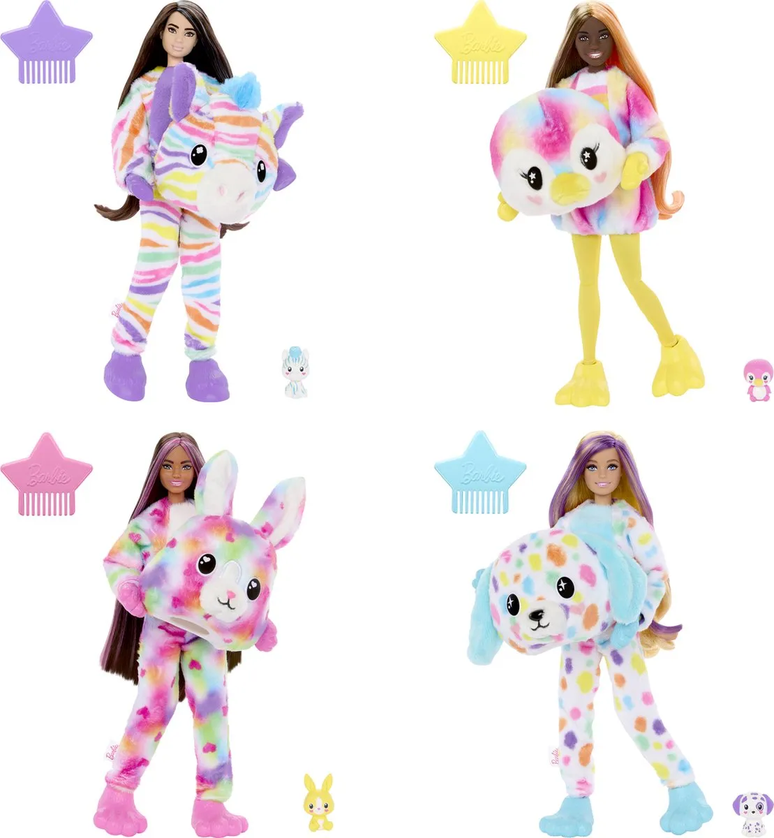 Barbie Cutie Reveal Color Dream Pinguïn HRK40