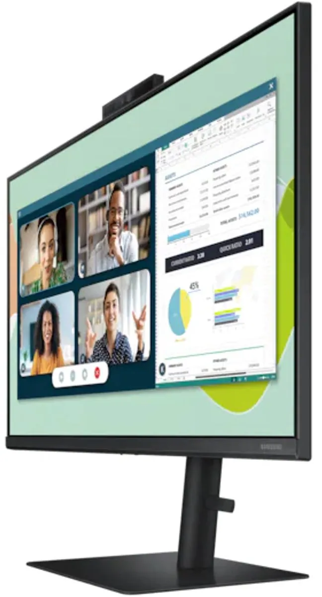 Samsung LS24A400 Webcam Monitor 24" - Full HD IPS