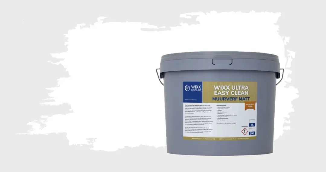 Wixx Ultra Easy Clean Matt Verf 5L - Wit