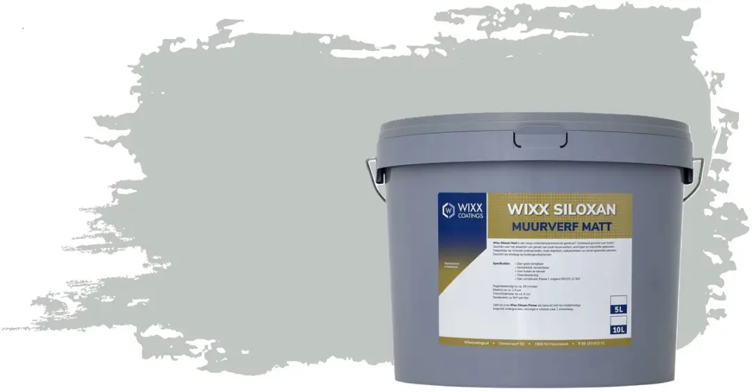 Wixx Siloxan Buitenlatex Matt 5L