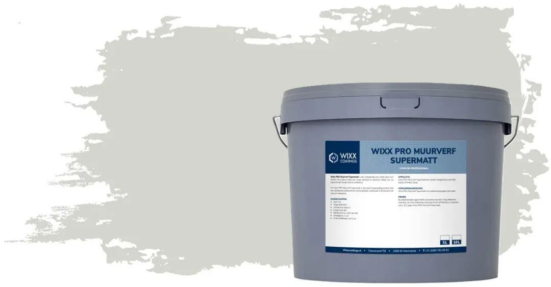Wixx PRO Muurverf Supermatt 5L