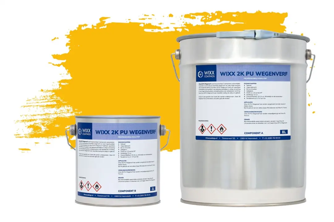 Wixx 2K PU Wegenverf Lijnenverf 5L