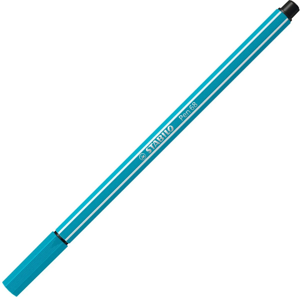 STABILO Pen 68 Premium Viltstift - Lichtblauw