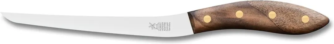 Robert Herder Fileermes SeaKnives Edwin Vinke's - Lemmet 170mm - Walnotenhout - afbeelding 6 van 6