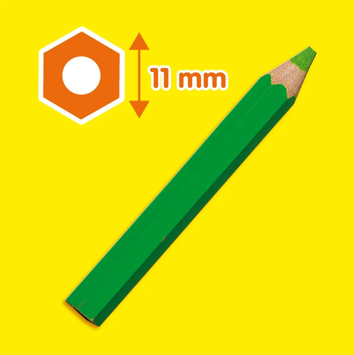 SES Creative My First Kleurpotloden XL - 8 Stuks