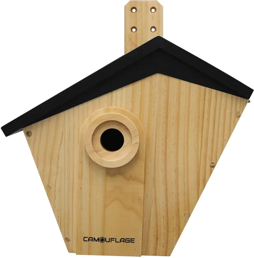 Camouflage EZ Birdbox Wildcamera - Hout - afbeelding 5 van 6