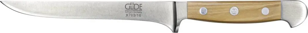 Güde Alpha uitbeenmes 16 cm olijf