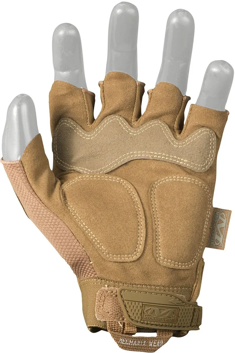 Mechanix Wear M-Pact Fingerless Handschoenen - M - Coyote - afbeelding 3 van 6