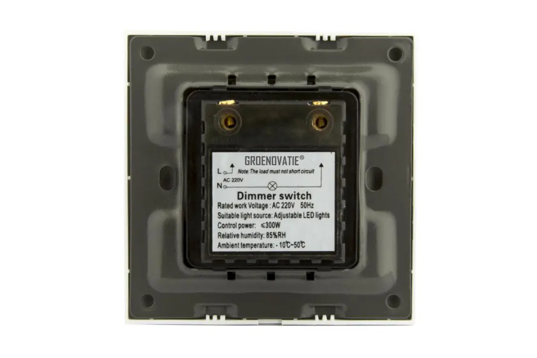Groenovatie LED Dimmer 230V Fase Aansnijding 2-300W - Wit
