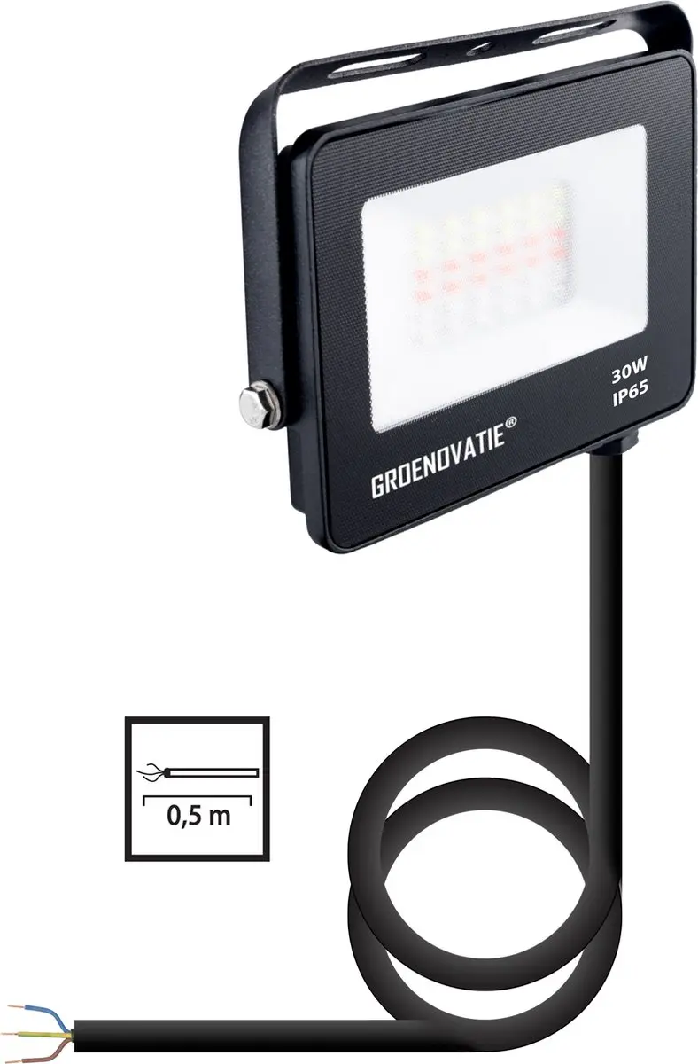 Groenovatie LED Breedstraler 30W RGB - IP65