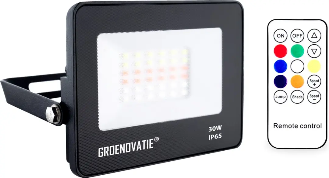 Groenovatie LED Breedstraler 30W RGB