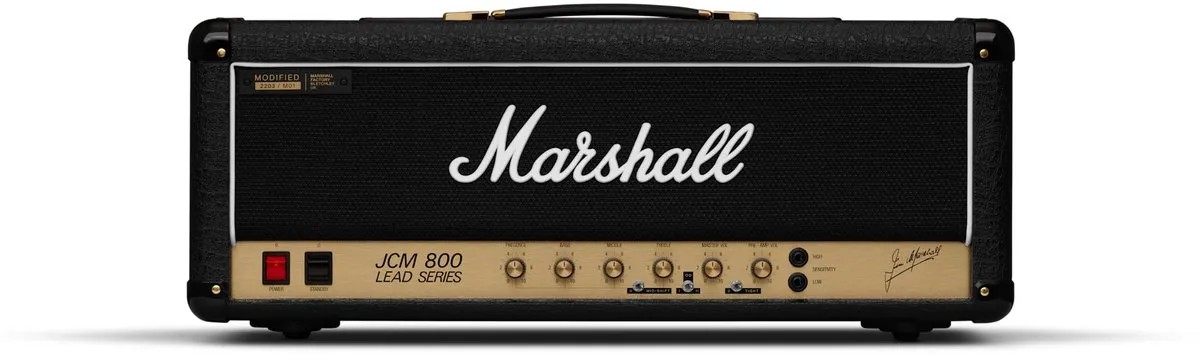 Marshall JCM 800 Modified Buizenversterker Top