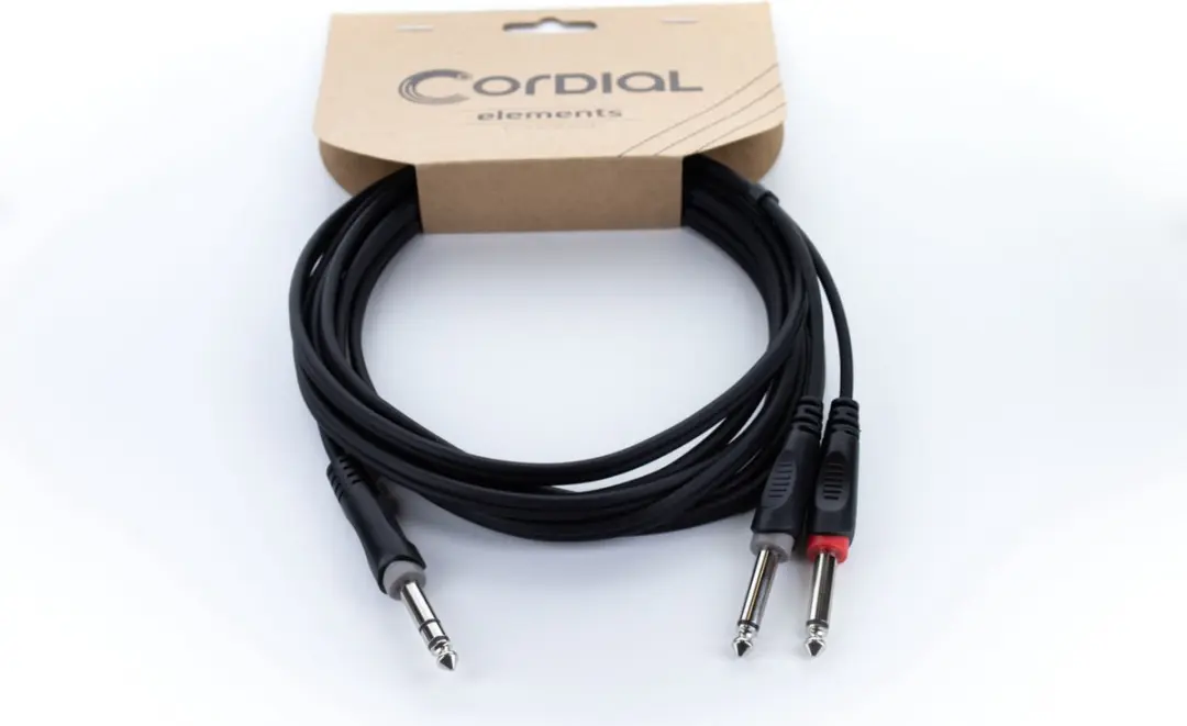 Cordial EY 3 VPP Y-Adapterkabel 3m
